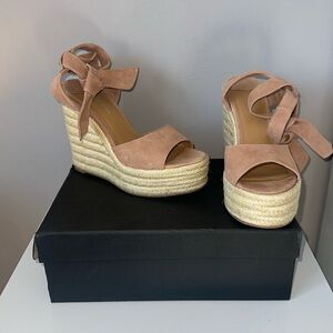 Tony Bianco Suede Espadrille Wedge